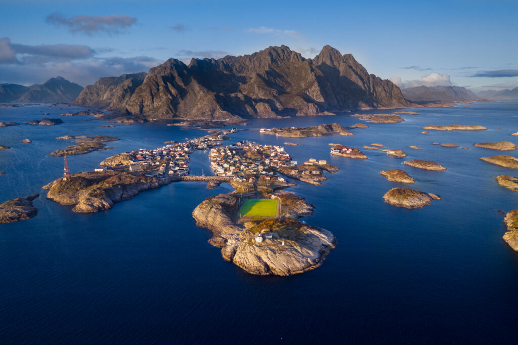 Norway Lofoten Henningsv%C3%A6r drone 1