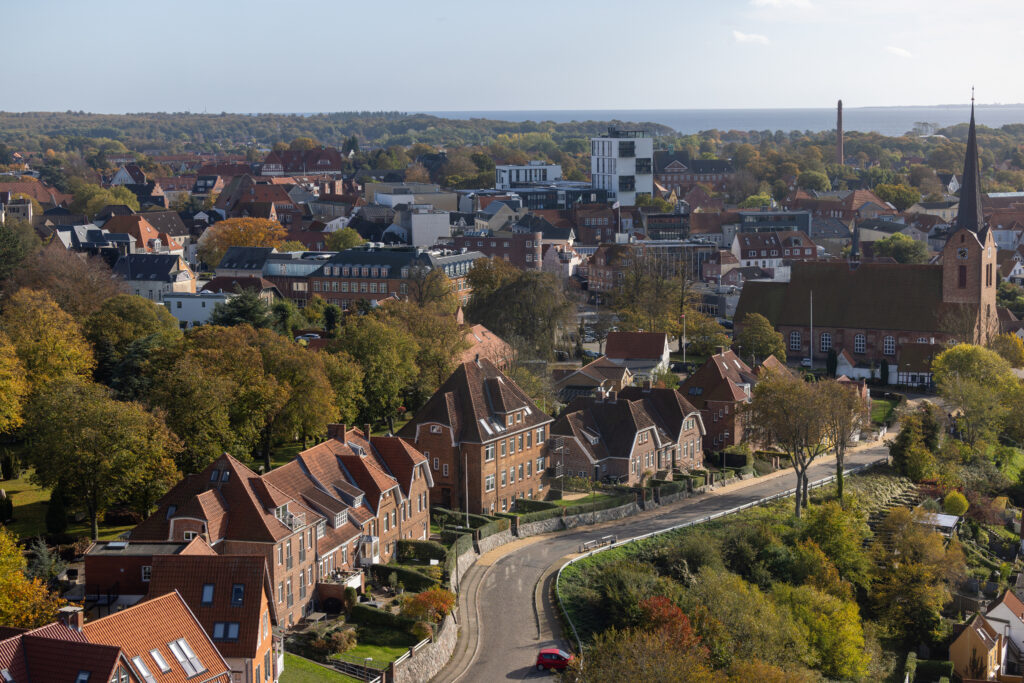 Sønderborg seen from Point of View at Alsik
