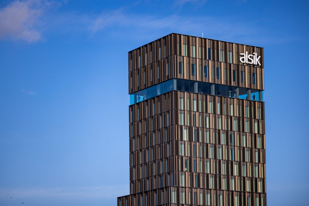 Alsik Hotel on the Sønderborg waterfront